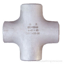 Asme B16.9 Stainless Steel Four-Way Cross Pipe Fitting